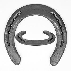 Mustad Equilibrium Unclipped #00 Front Horseshoe