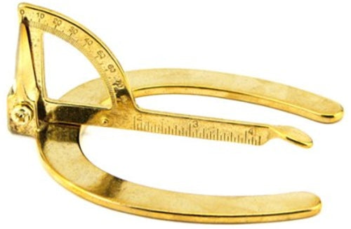 Brass Hoof Gauge Pony Pony Hoof - Anvil Brand