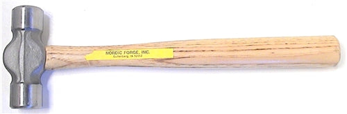 Nordic Forge 1 lb 10 oz Rounding Hammer - Anvil Brand