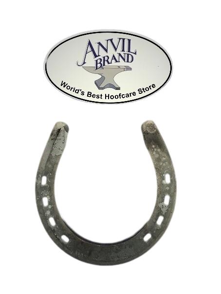 AB Handmade Front 5/16 x 3/4 Punched #1 Horseshoe - Anvil Brand