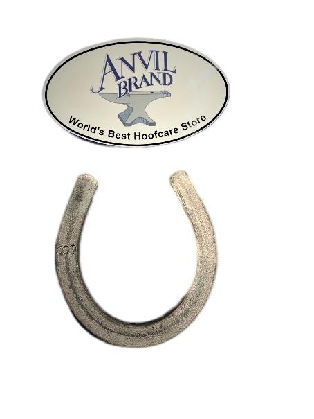 AB Handmade Front 1/4 x 5/8 Blank #000 Horseshoe - Anvil Brand