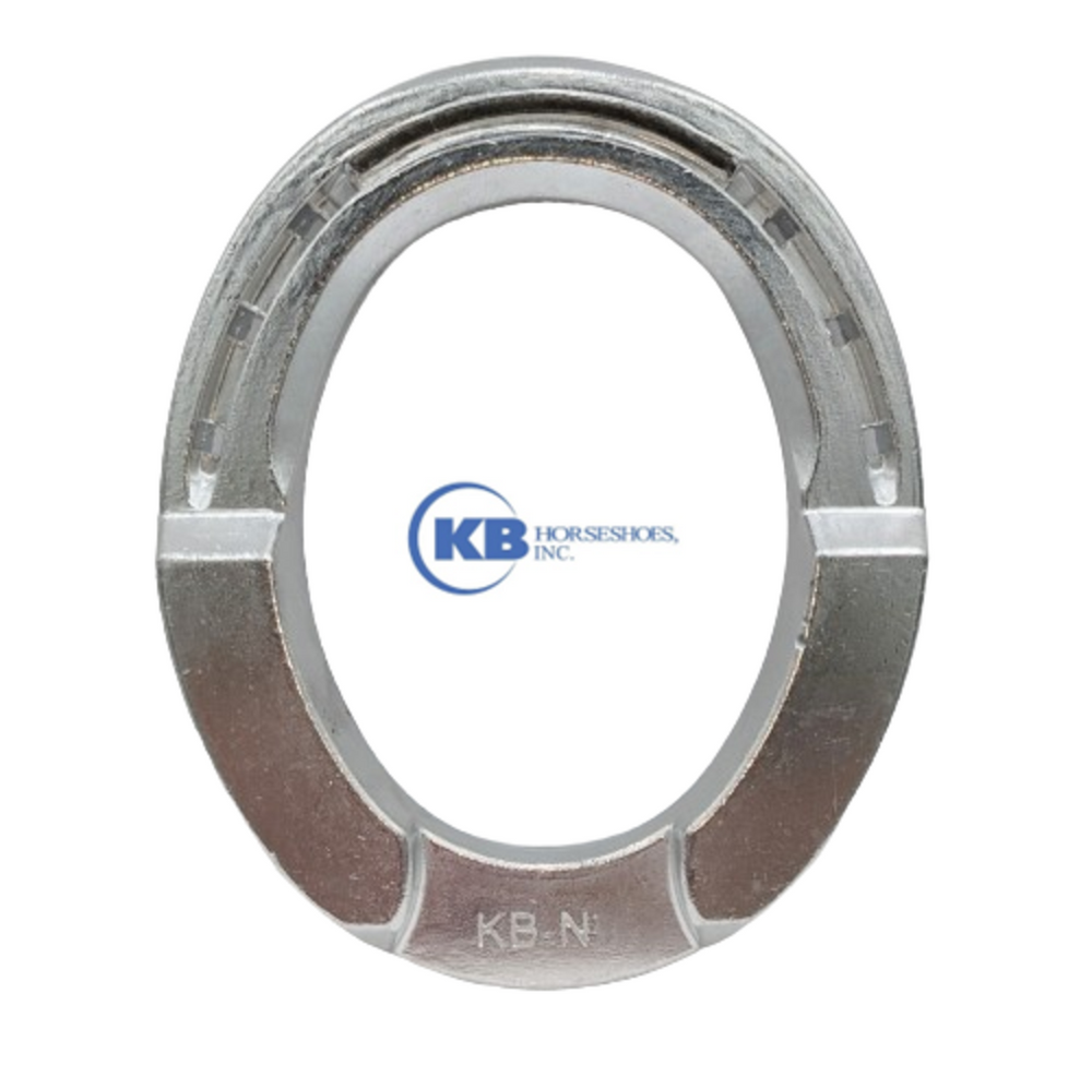 KB Aluminum Navicular #0 Horseshoe - Anvil Brand