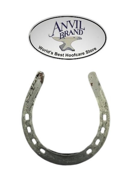 AB Handmade Front 1/4 x 5/8 Punched #2 Horseshoe - Anvil Brand