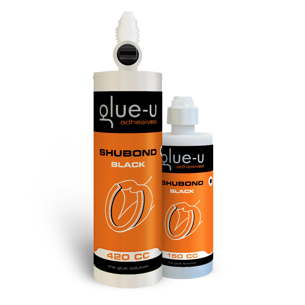 Glue-U Shubond Acrylic 150cc Black