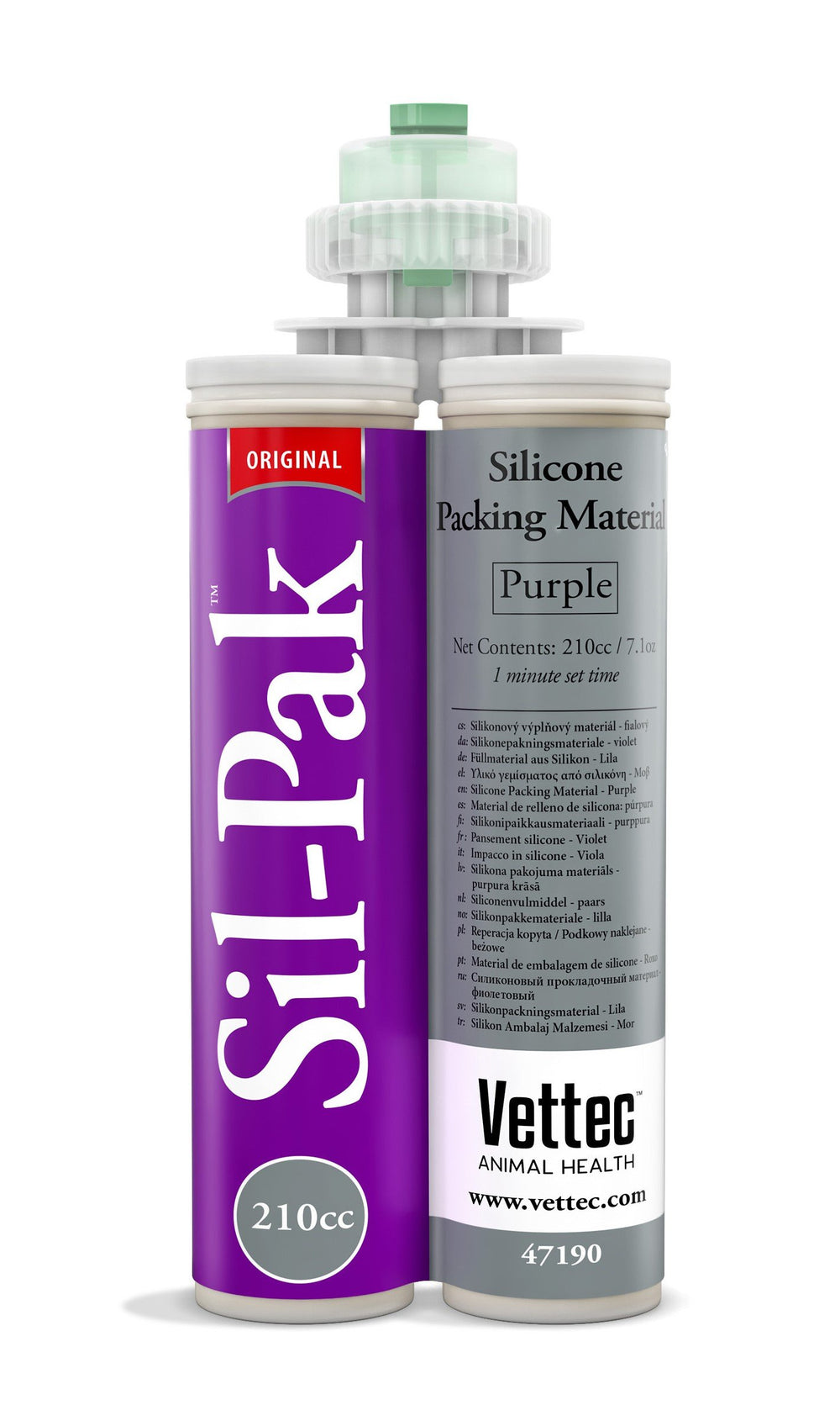 Vettec Sil-Pak 210cc Liquid Silicone - #47190