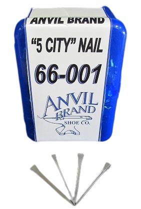 AB 5 City Horseshoe Nail 250 Count Box