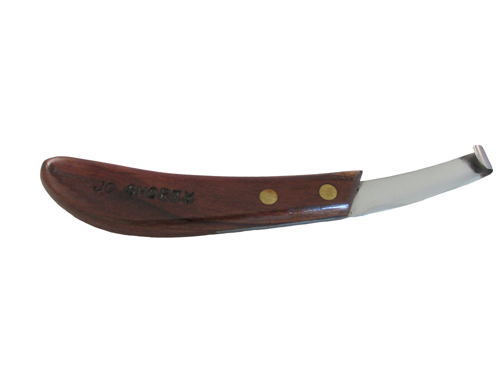 Shortie Left Hand Hoof Knife - Anvil Brand