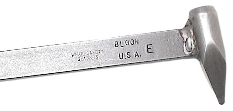 Bloom E-head Steel Handle Forepunch - Anvil Brand