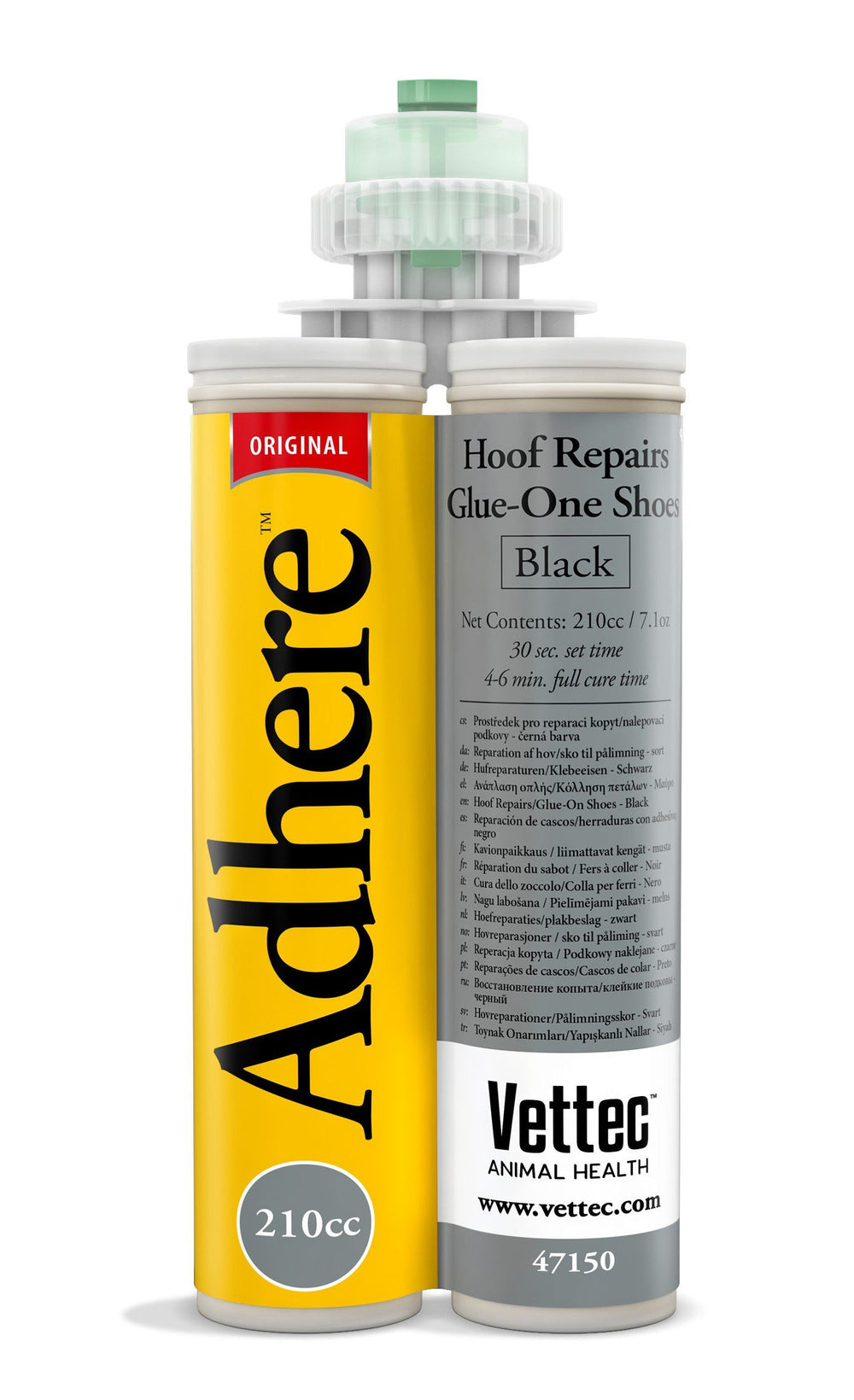 Vettec Adhere Black 210cc - #47150 - Anvil Brand