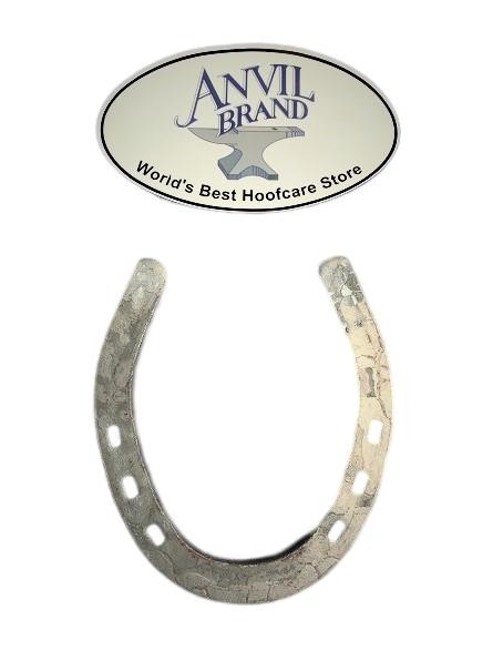 AB Handmade Hind 1/4 x 5/8 Punched #0 Horseshoe - Anvil Brand