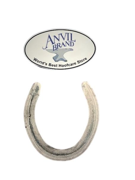 AB Handmade Hind 1/4 x 3/4 Blank #0 Horseshoe - Anvil Brand