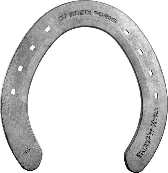 St. Croix Sure Fit Xtra #0 Hind Horseshoe - Anvil Brand