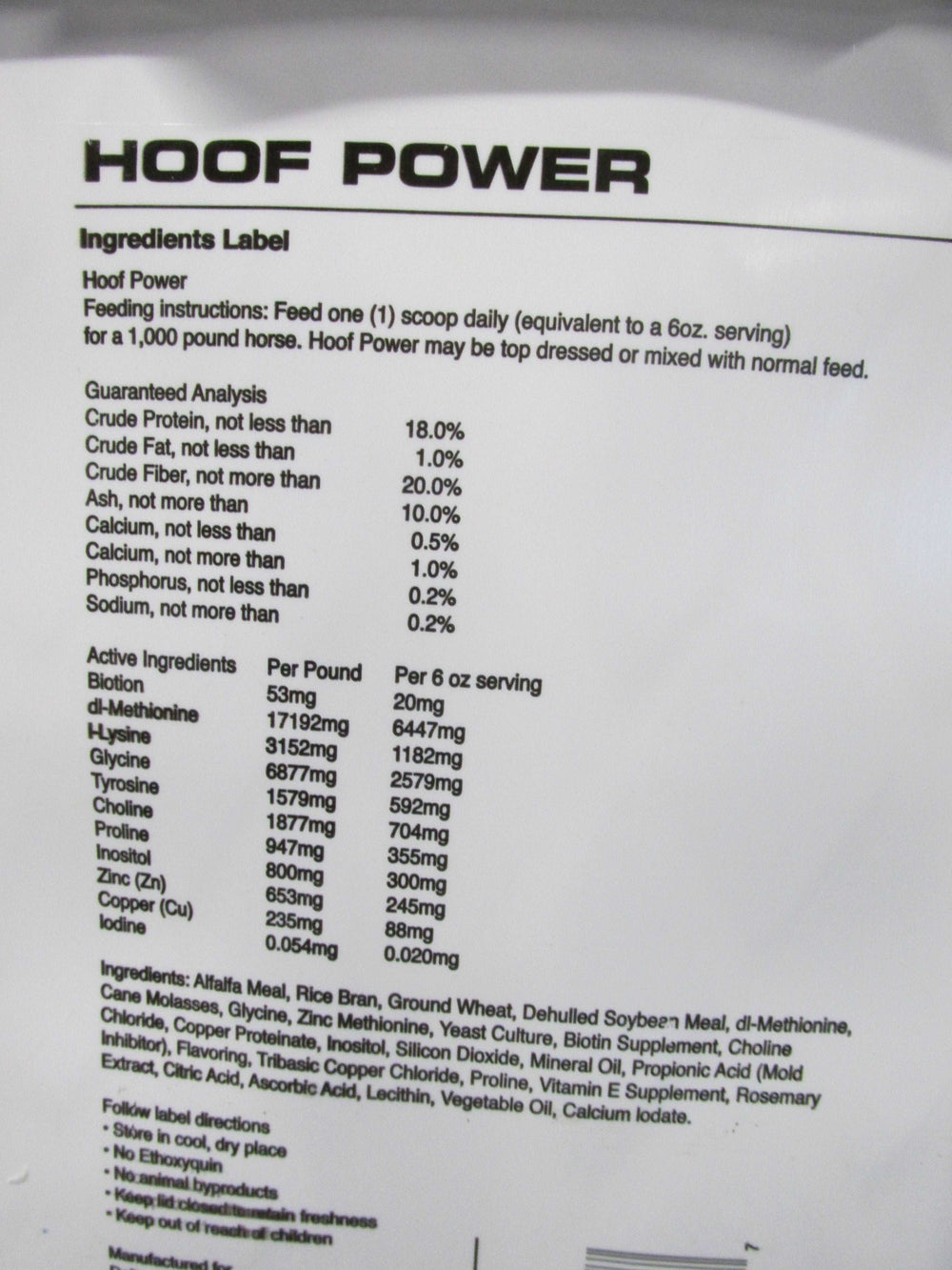 Delta Hoof Power 22 Lb. Bag