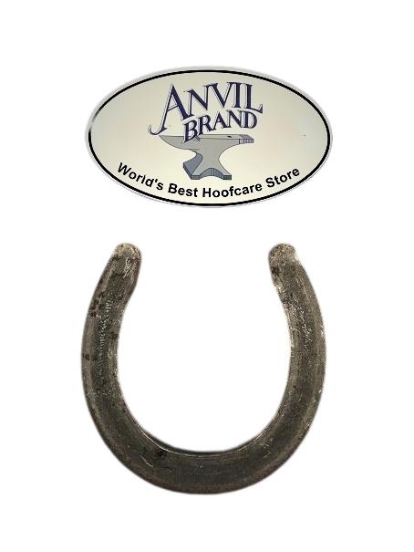 AB Handmade Front 1/4 x 3/4 Blank #000 Horseshoe - Anvil Brand