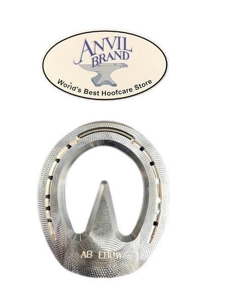 AB Aluminum Wedge #0 Heart Bar Horseshoe