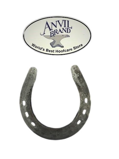 AB Handmade Front 5/16 x 3/4 Punched #0 Horseshoe - Anvil Brand